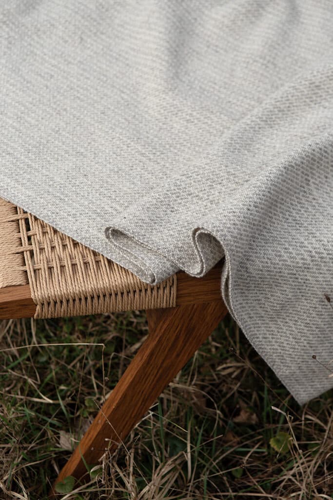 Hand Woven Beach Groynes Blanket